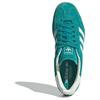 adidas Gazelle Indoor Pure Teal Men Sneakers Off-White Gold-Metallic JQ8391