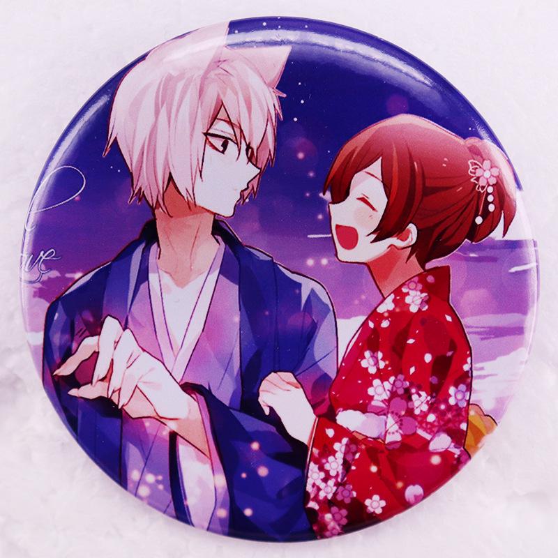 Genki Shoujo Yuzuki Natsume Brooch Pin Badge