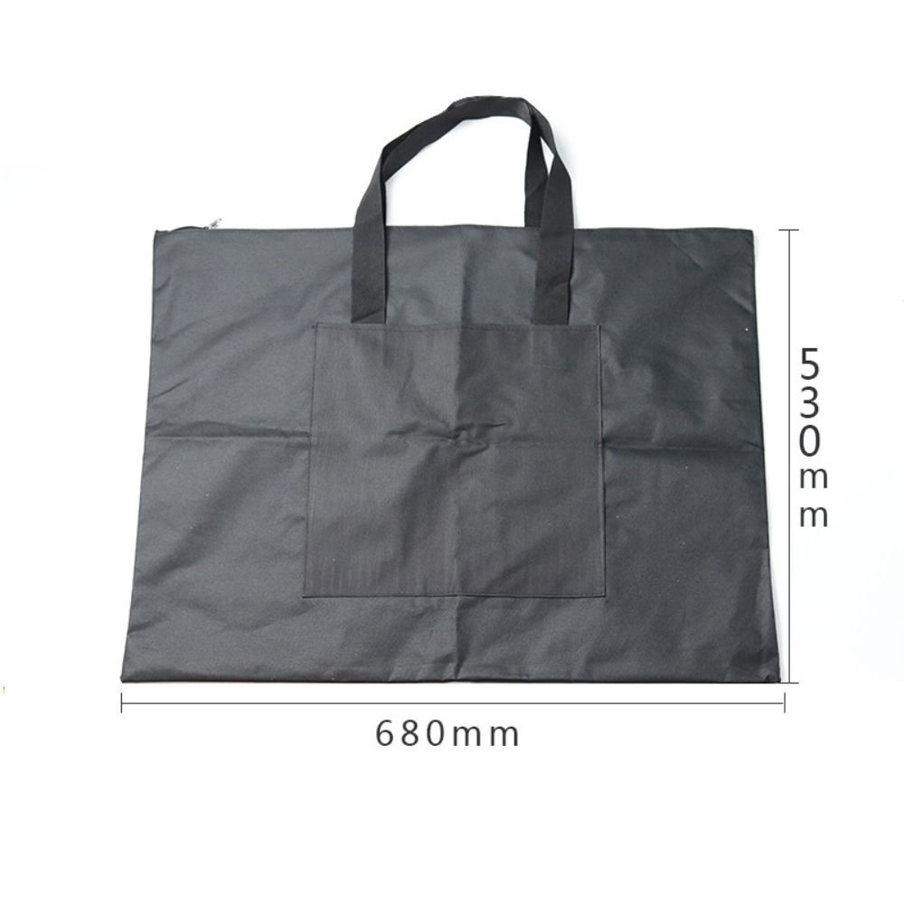With Zipper Handle Art Portfolio Bag Large Capacity Drawing Board Holder  Artist