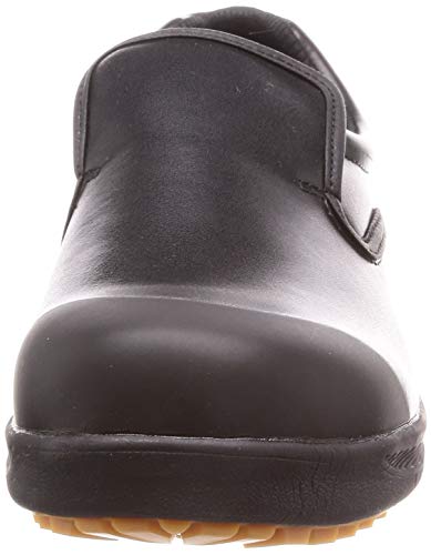 Simon SC117 Black, Size 28.0 cm, 3E, Slip-Resistant, Antibacterial, and Antifungal Kitchen Chef Shoes, Lightweight Work Shoes, Safety Sneakers