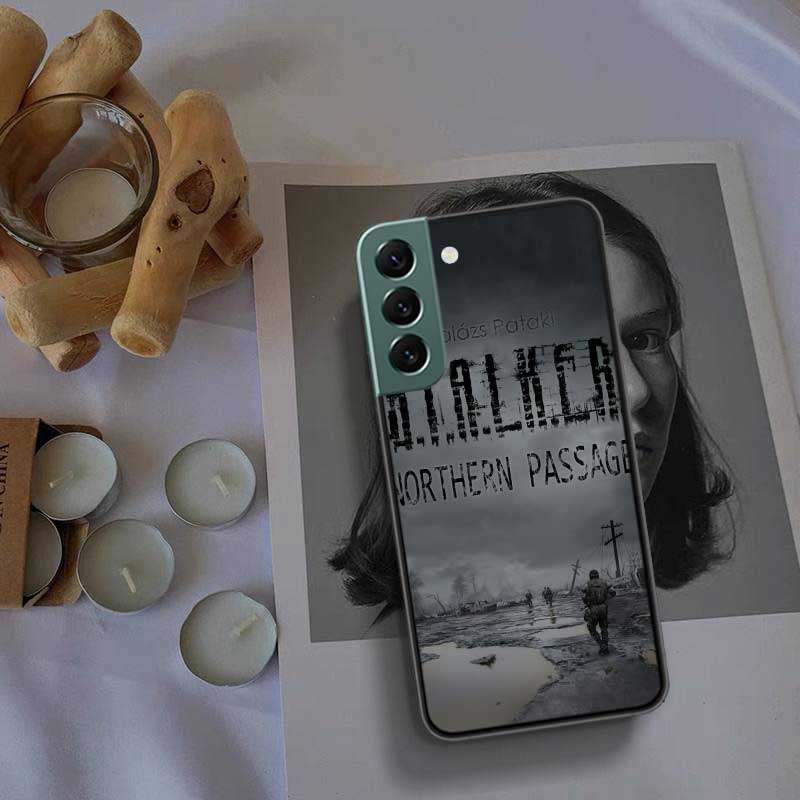Hra Stalker Obal na telefon Pro Samsung Galaxy S22 S25 Ultra S21 S10 Plus S26 Edge S20 S23 S24 FE Kryt Silikonový Měkký TPU Průhledný
