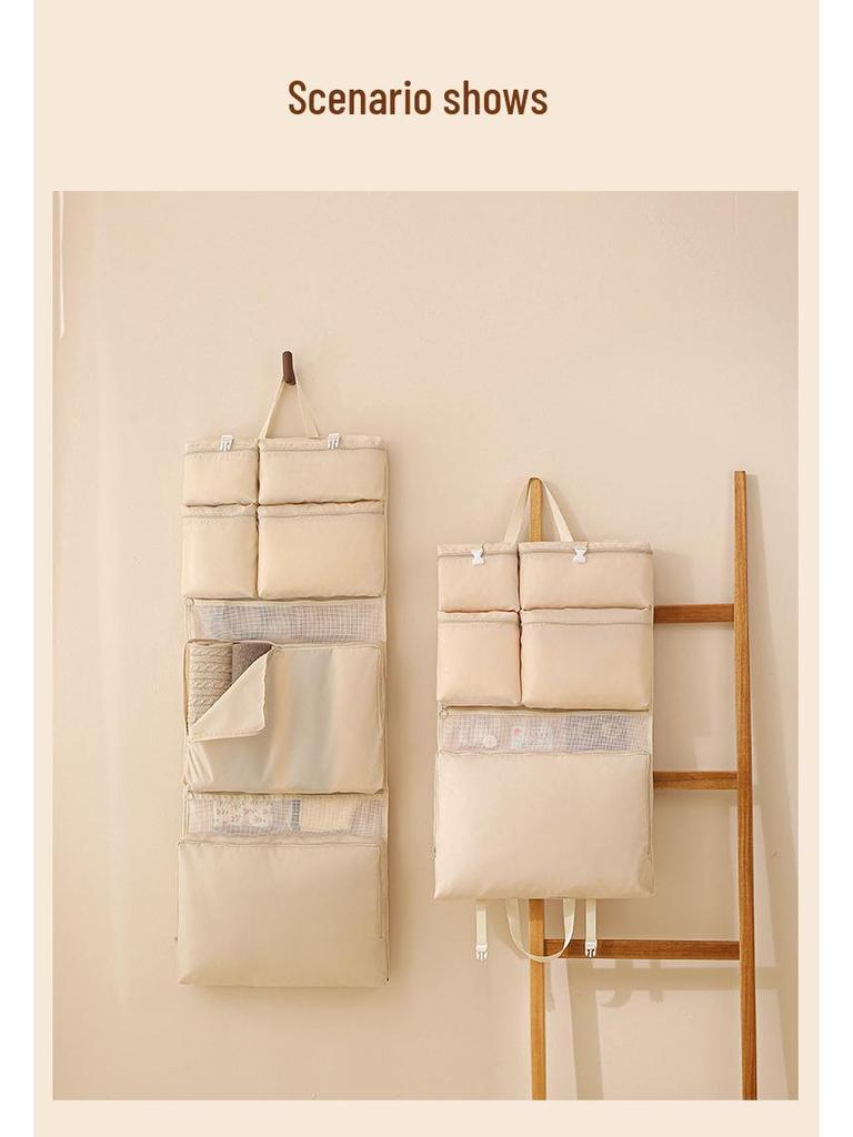 Large Portable Travel Hanging Storage Bag for Clothes, Underwear, and Socks - Ideal for Business Trips
