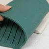 Kitchen Faucet Splash Pad Silicone Sink Faucet Splash Guard Mat Sponge Drain Anti Slip Rack for Bathroom Kitchenware Storage