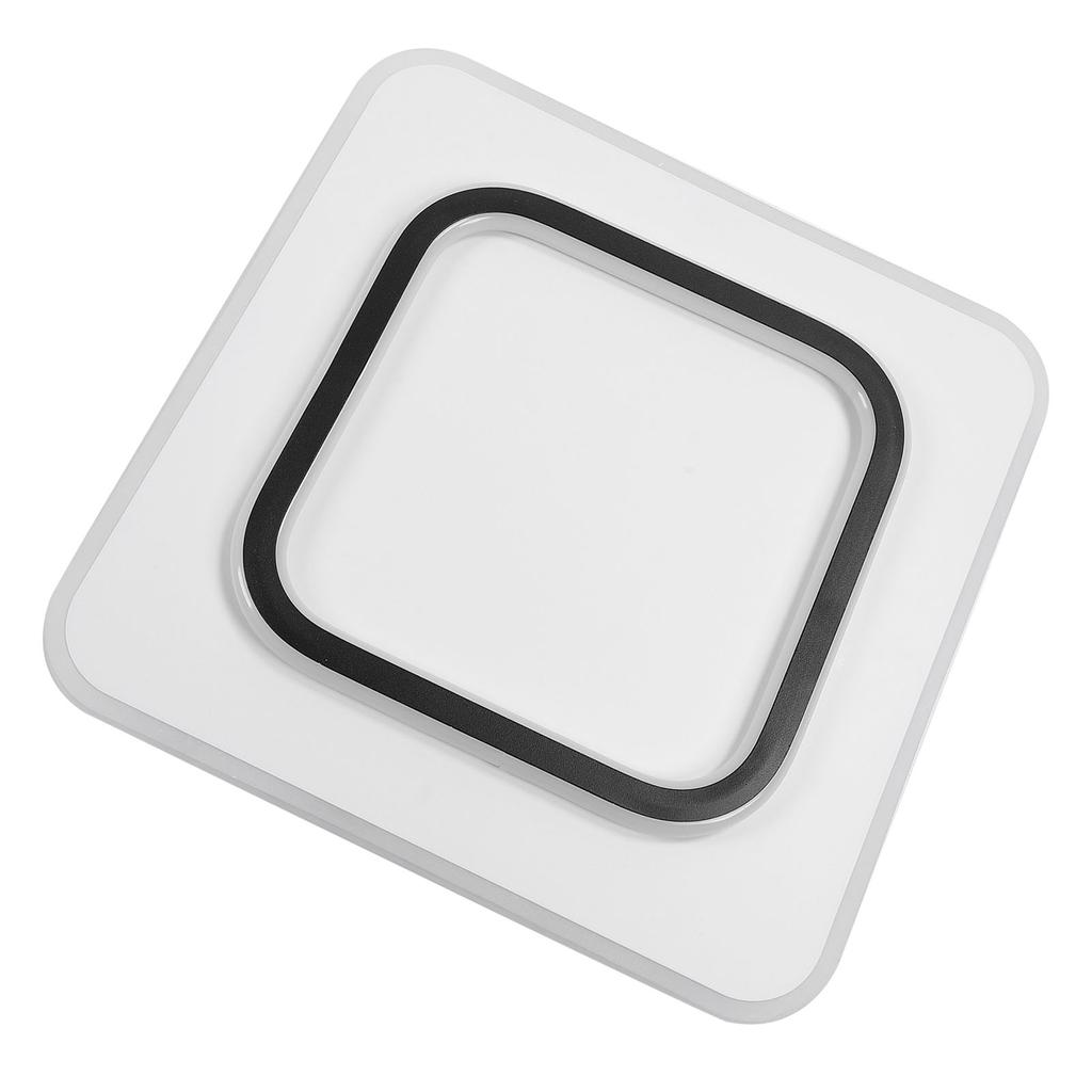 Square Modern LED Ceiling Light Dimmable Flush Mount Hallway Fixture for Living Room Bedroom Kitchen