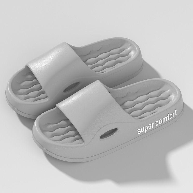 Thick Platform Bathroom Home Slippers Women Fashion Soft Sole EVA Indoor Slides Woman Sandals  Summer Non-slip Flip Flops