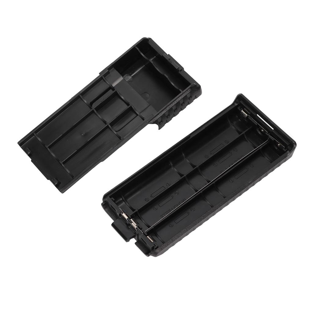 Extended Battery Box ABS 6xAA Walkie Talkie Battery Case for Baofeng UV‑5R UV‑5RE UV‑5RA