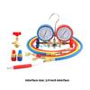 Y5GD Precisions Engineered HVAC Refrigerants Manifold Gauge Set Diagnostic Tool For Accurate Refrigerants Monitoring