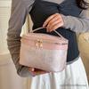 Hot Chinese Style Embroidered Makeup Bag for Women, New Ins Large Capacity Wash Bag Cosmetic Storage Pouch Handheld Makeup Bag