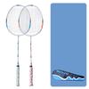 Green Mantis Aluminum Badminton Racket Set