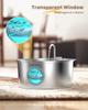 Large Dog Water Fountain, Stainless Steel Ultra-Quiet Dog Water Fountain for Large Dogs, Cats and Multi-Pet Homes