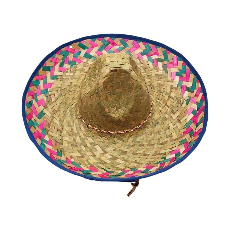 

Breathable Straw Hat With Wide Brims Outdoor Hat Great For Sun