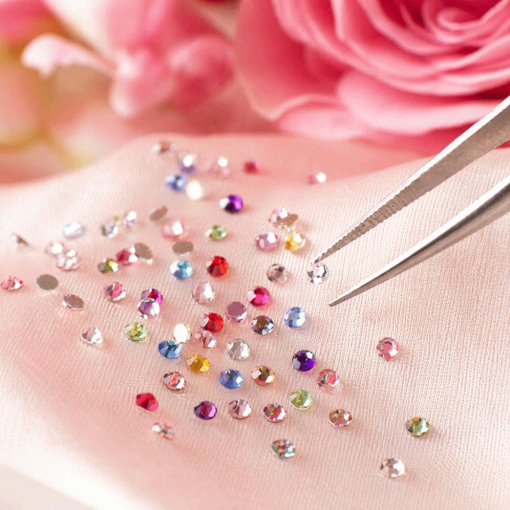 2Box Mixed Color Nail Art Rhinestones ultra-shimmer Manicure Rhinestones Versatile Decoration