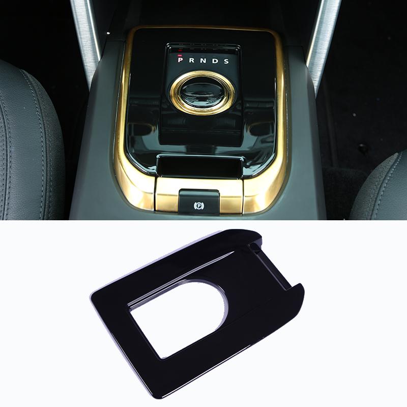

ABS Carbon Fiber Car Center Console Gear Shift Panel Frame Cover Trim For Land Rover Discovery Sport 2015-2019 Auto Accessories