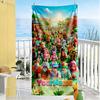 Roblox Customizable Name Beach Towel High Absorbency & Quick-Dry Ideal for Travel Outdoor Swim Pool Yoga Surf Camping Hiking Gym Gift Holiday