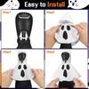 Creative Halloween Ghost Car Gear Shift Knob Cover Funny Mini Handbrake Lever Cover Gear Shift Cover Halloween Decoration