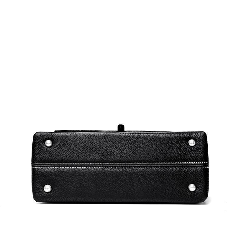 Skin Feeling Soft Genuine Leather Shoulder Messenger Women 100%Cow Leather 2023 Fashion Female Crossbody Bag Lady Quality Purses