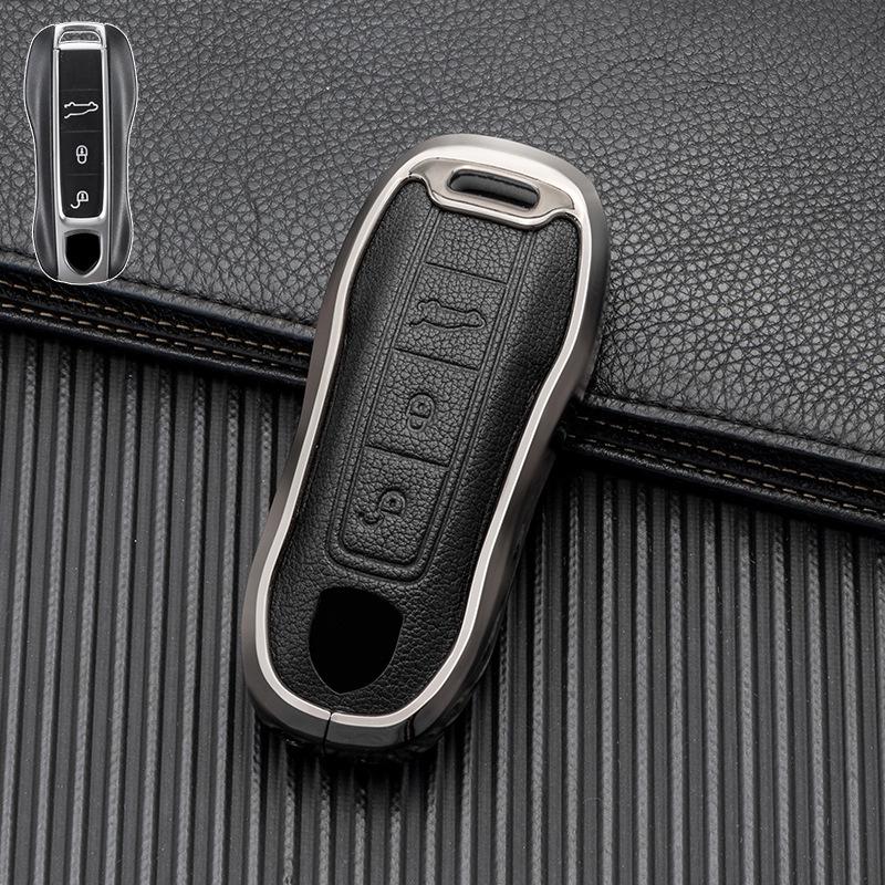 Porsche 911, Cayenne, Panamera, Macan, Taycan Metal Key Case - New Energy Series