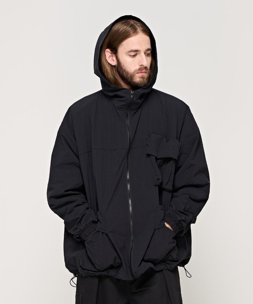 Cargobros Cb 3D Pocket Windbreaker (Black)