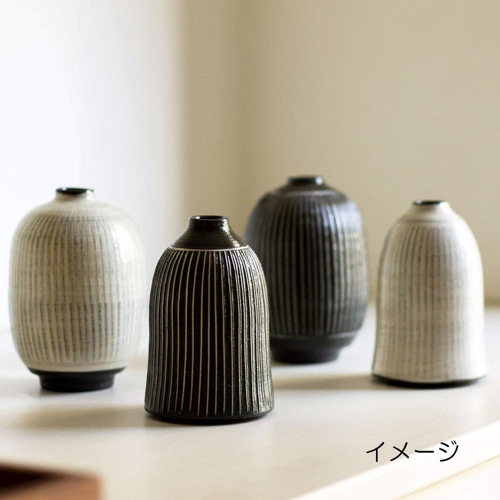 Kyoto Ware, Kiyomizu Ware, Seki Pottery, Flowering Pot, Small, White Grass, 246242