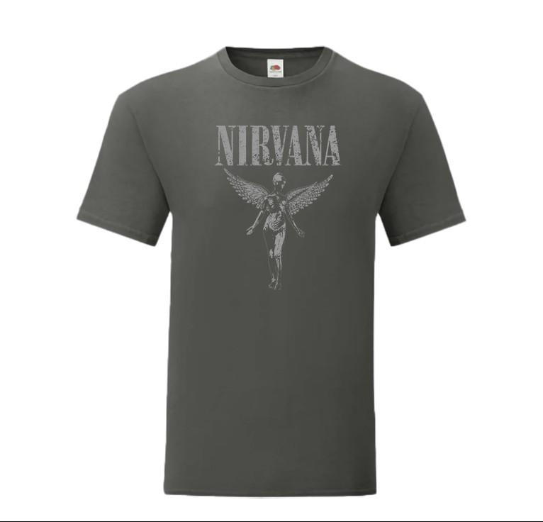 Nirvana In Utero TShirt 100 cotton Grunge Alternative Rock Punk gift Tee