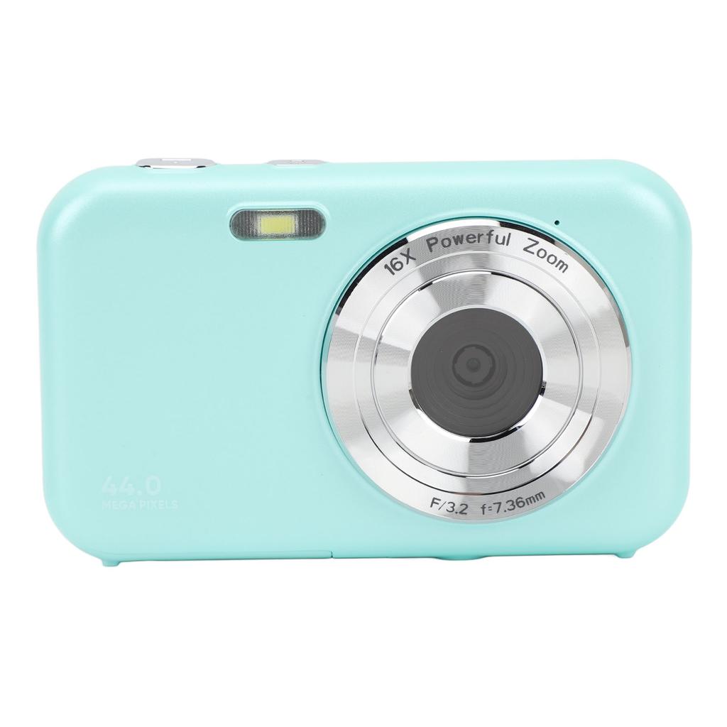 1080P Digital Camera 2.4inch Screen 16X Digital Zoom Portable 44MP Point and Shoot Camera for Teens Students Beginner