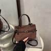 Fashion Versatile Vintage Suede Suede Face Tote Design Handheld Shoulder Bag