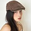 Vintage Denim Flat Cap With Breathable Cotton For Women Summer Casual Fashion