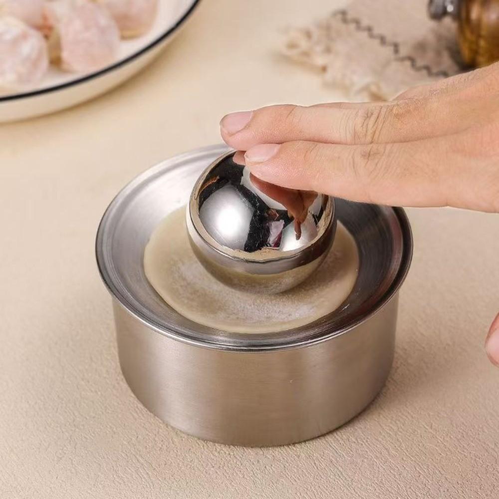 Rolling Ball Dumpling Wrapper Press Manual Pastry Skin Presser  Dim Sum Making