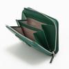 JILL STUART Women's Melty L-Shaped Zipper Wallet, Vivid Plate, Thin, Green, JSLW4BS2