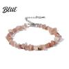 Durable Bracelet Women Irregular Beads Decor Adjustable Length Non-fading Wrist