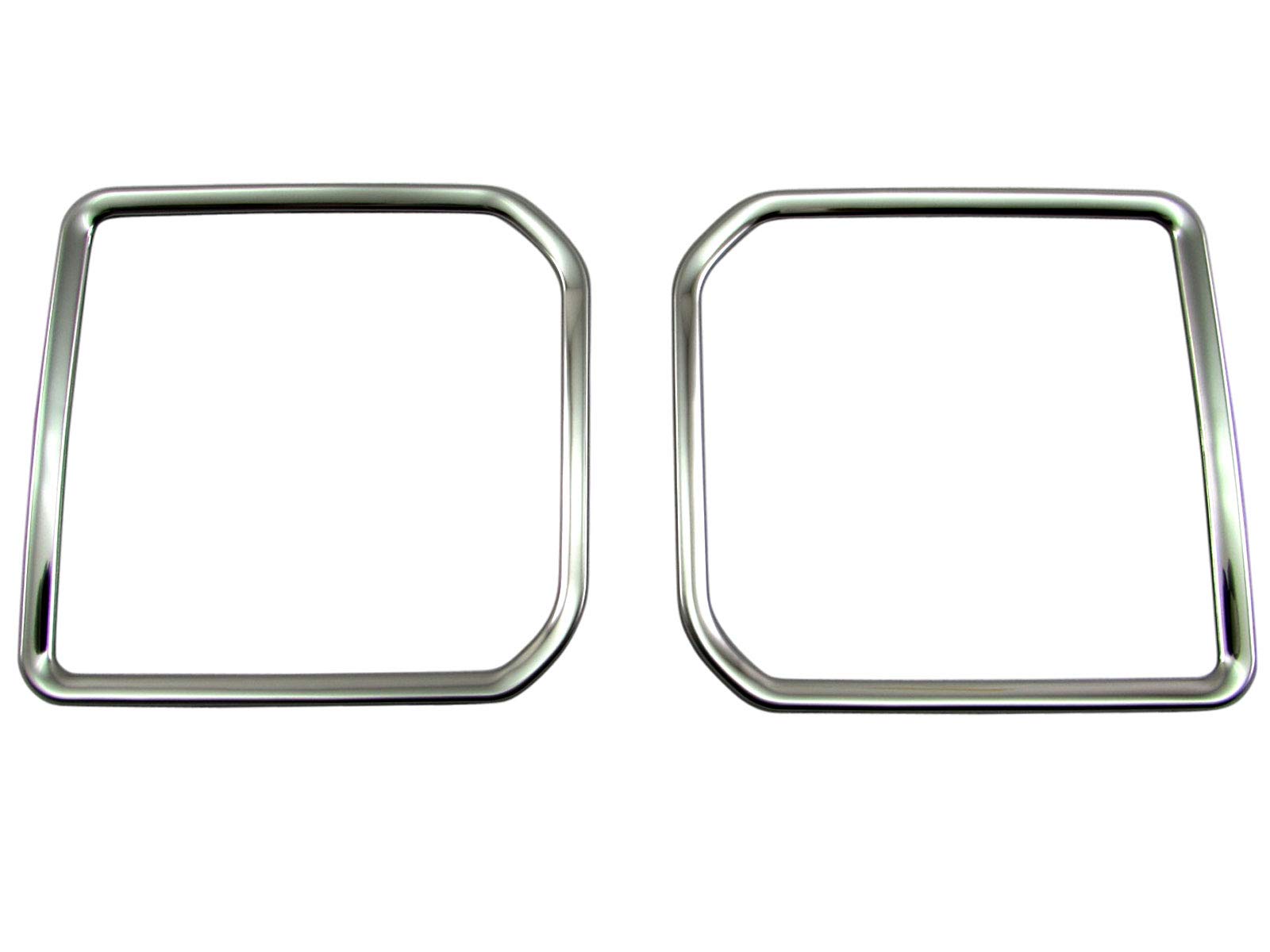 

BRIGHTZ Отделка Нержавеющая Сталь Передние Кольца Динамиков Двери для Tanto Custom Совместимо с и Ультра-Зеркало (Набор из 2 предметов) LA650S/LA660S