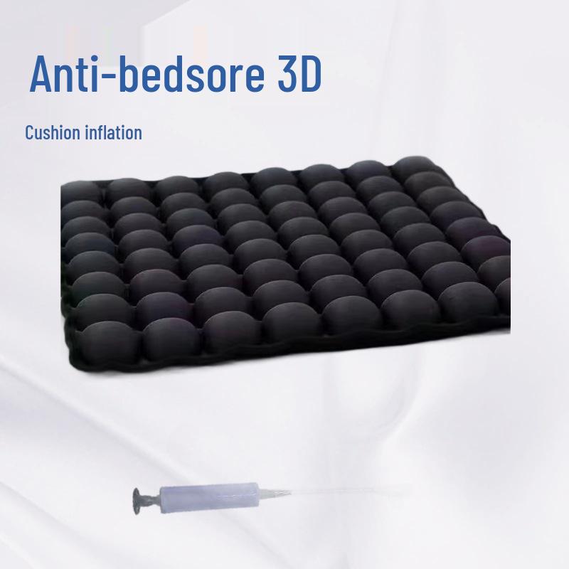 3D Inflatable Anti-Decubitus Office Cushion for Car and Tatami Seating 45x45x3 cm