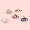 Women Brooch Moth Enamel Exquisite Special Cute Bag Pin for Gift