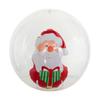 Inflatable Christmas Balls Waterproof Large Xmas Decotative Ball Wear Resist Flocking Decoration Ball for Front Doors Decorated