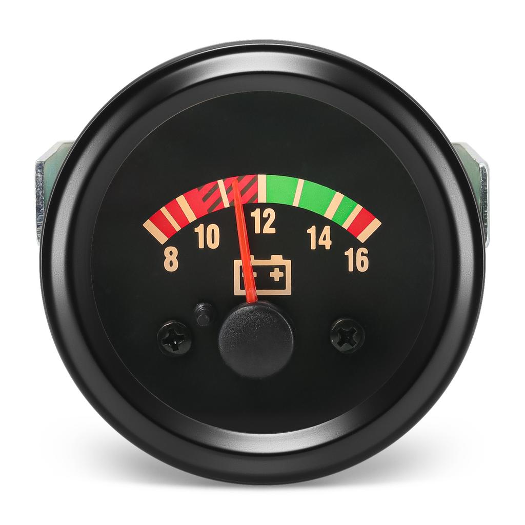 ZMFJH DC12V/24V 2"52mm Voltmeter Diesel Generator Set Accessories Pointer Voltage Meter 8-16V 16-32V Optional VOLTS