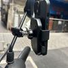 Universal Metal Motorcycle Handlebar & Rearview Mirror Phone Holder