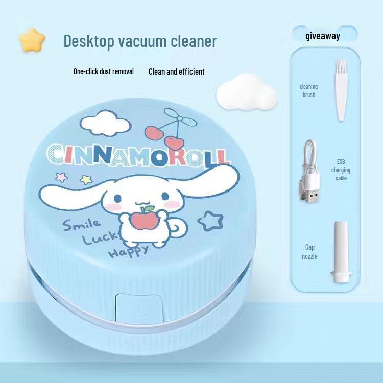 Student Mini Electric Desktop Vacuum Eraser - Children s Rechargeable Cleaner