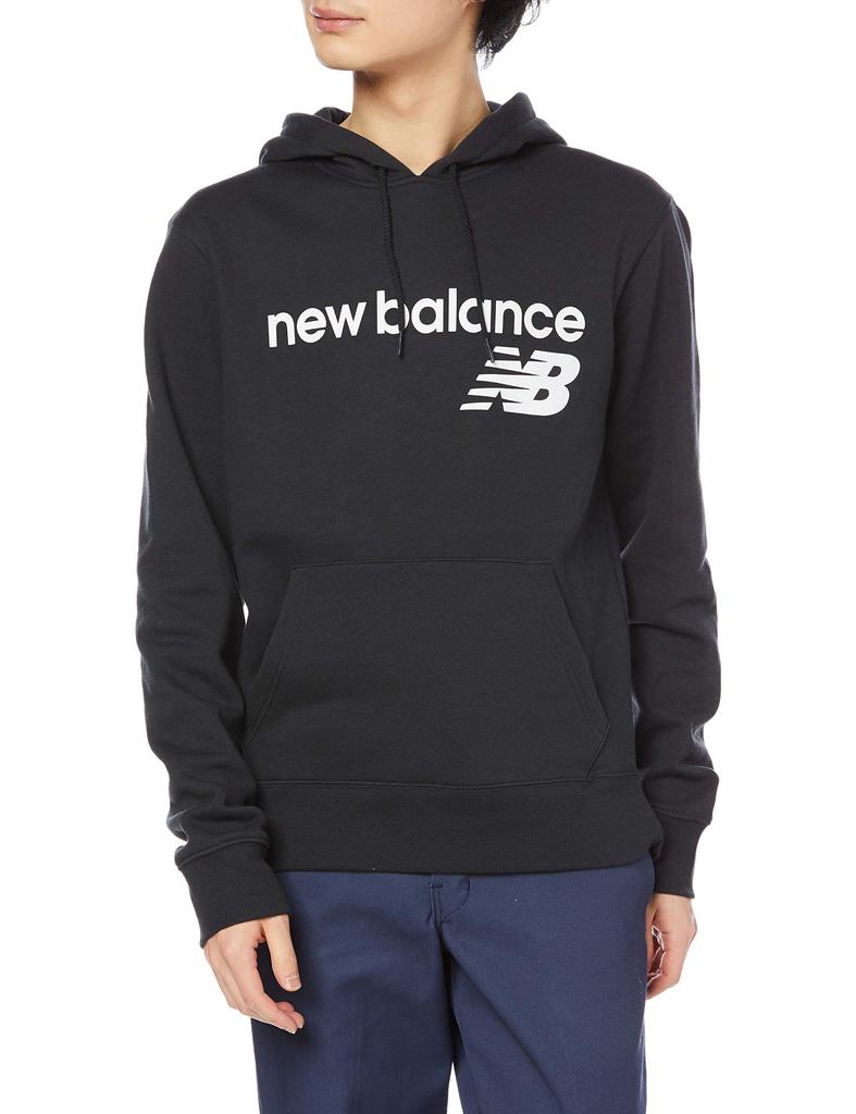 New Balance Core Fleece Hoodie Black S (MT03910) Sweatshirt, Fleece-lined Hoodie, Men's, (BK),