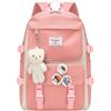 V.NINE Girls' Ita Bag Canvas School Backpack Set