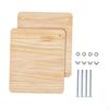 Adjustable Wooden Book Press Binding Kits Bookbinding Supplies Paper for Photo Albums