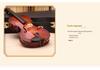 Mini Violin Model - Musical Instrument Decor Gift for Friends, Birthday, or Christmas