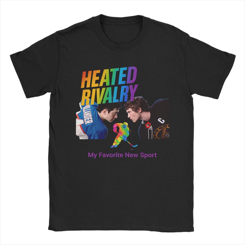 Heated RivalryHollanov Rivalry To RoUnisexce Hockey T Shirt Clothing Amazing Short Sleeve Round Casual Collar Soft Tee