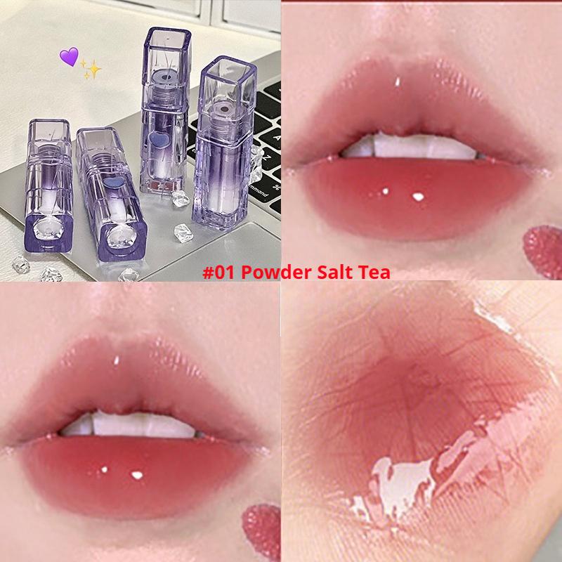 Dudu Lip Gloss Hydratační vodní lesk Glass Lip Glaze Mirror Lip Glaze Water Gloss Lip