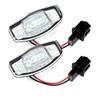 2pcs Car Led License Number Plate Lights Lamp 6000K White Accessories For Honda Accord Civic City MR-V Odyssey Acura MDX TSX