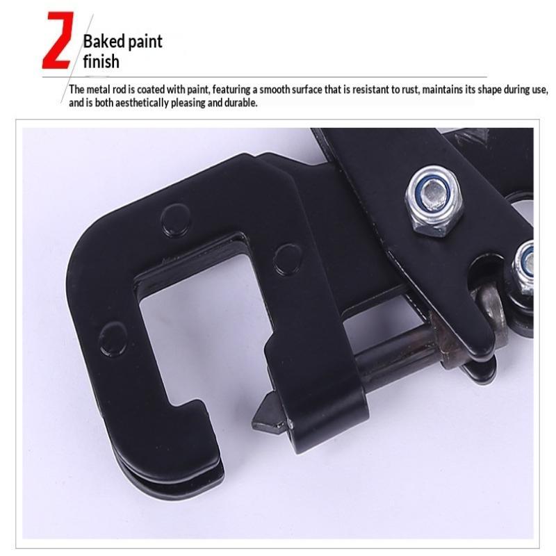 Stud Crimper Aluminum Alloy Handle Gypsum Plaster Board Drywall Tool Lightweight Keel Pliers For Fastening Metal Gadgets