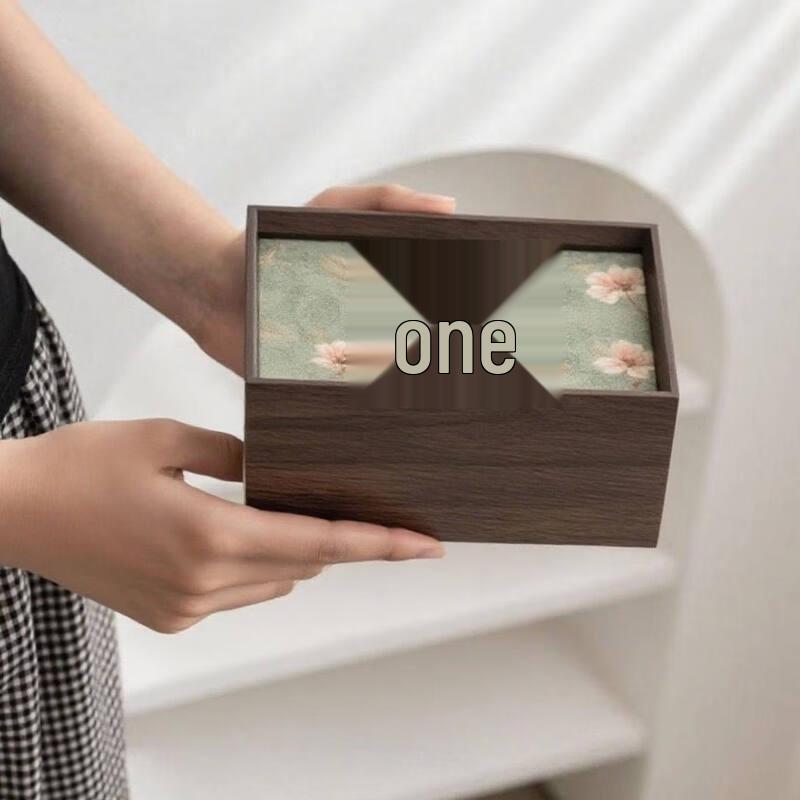 Деревянная салфетница LIEI в стиле легкой роскоши