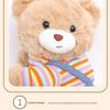 Cartoon Plush Bear Vehicle Tissue Bag Soft Plush Tissue Box Dispenser Towel Paper Holder  Kitchen