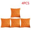 1-4PCS Halloween Ghost Pumpkin Pillowcase Washable Soft Pillow Case  Faux Fur Pillowcase for Festive Home Accent Bedroom Home De