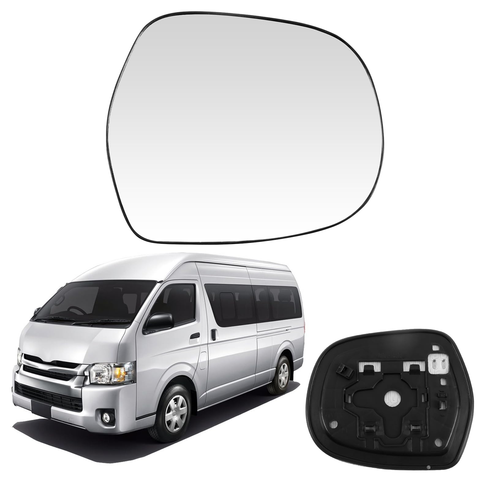 

SYAYOUHIN BSM Heated Side Mirrors for Toyota Hiace 200 Series (Right Side) [Used]