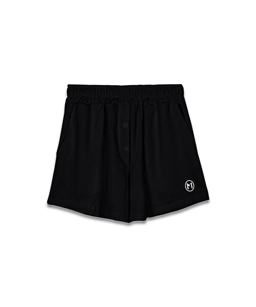 MARROT Pajama Shorts_Black